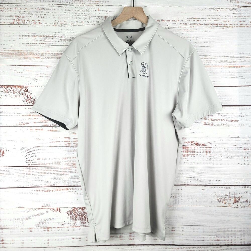 Oakley Golf Polo Short Sleeve Mens Size XL Tailored Fit Logo Embroidered